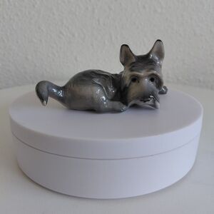 1950 Made In Japan Porcelain Scottish Terrier Small Figurine